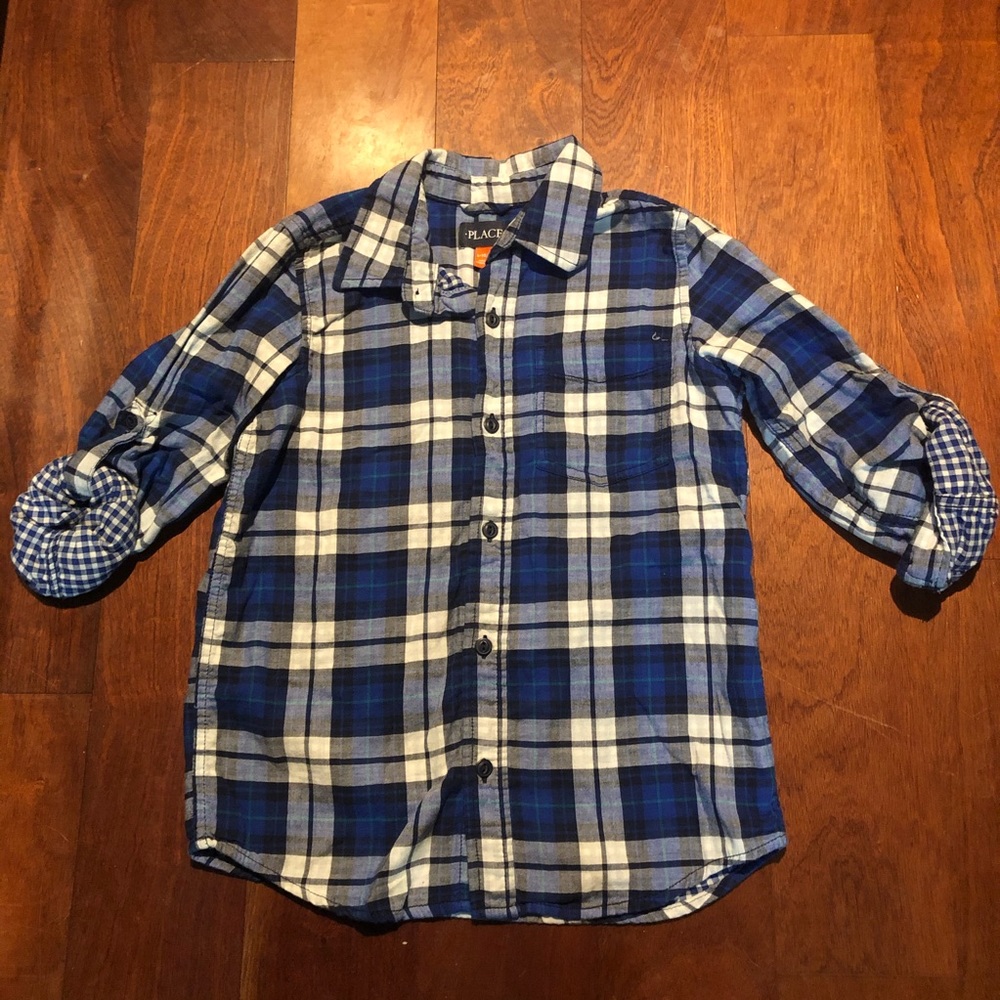 Children’s place dress shirt L